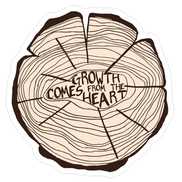 Growth Rings Sticker