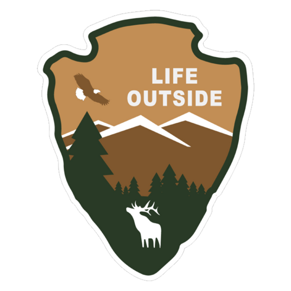 Life Outside Arrowhead National Park Sticker