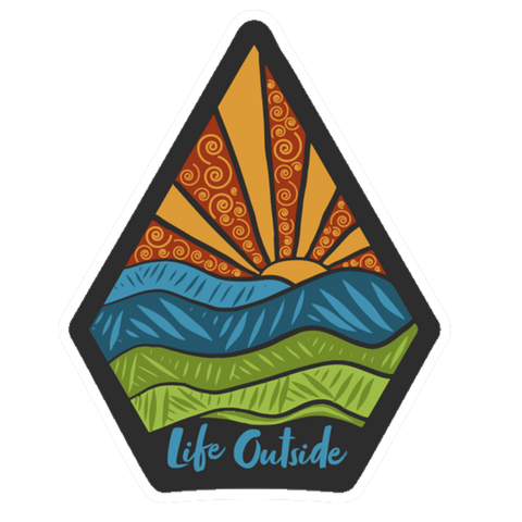 Life Outside Pentagon Sticker