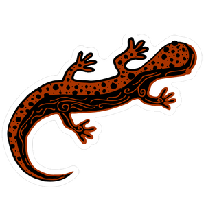 Sidewinder the Salamander Sticker