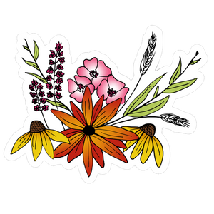 Wildflowers Sticker