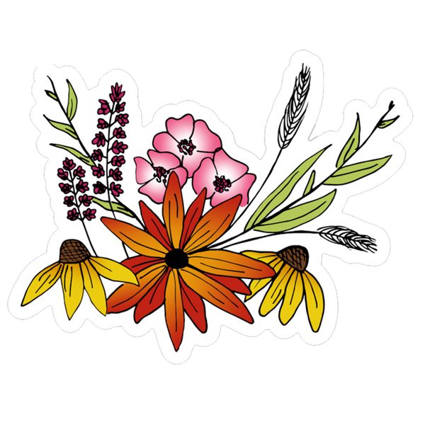 Wildflowers Sticker