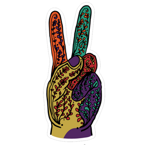 TieDie Peace Sticker