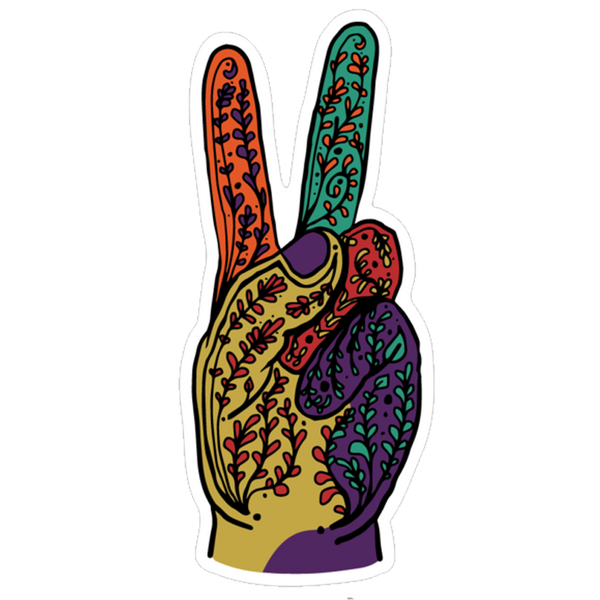 TieDie Peace Sticker