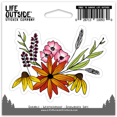 Wildflowers Sticker