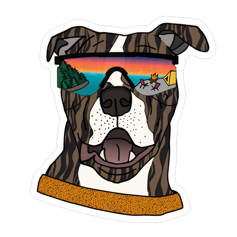 Tank the Brendle Pit Bull Sticker