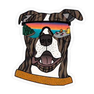 Tank the Brendle Pit Bull Sticker